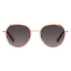Polaroid Rose Gold Metal Sunglasses