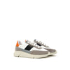 Axel Arigato Bicolor Fabric And Leather Athletic Sneakers