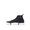 Roberto Cavalli Black Suede Leather High Top Sneakers