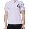 Dolce & Gabbana White Cotton Crown Collared Men Polo T-shirt