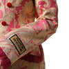 Dolce & Gabbana Pink Gold Jacquard Nylon Coat Blazer Jacket