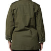 Dolce & Gabbana Military Green Queen Embellished Coat Jacket