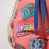 Dolce & Gabbana Pink Logo Monogram Jogger Sweatpants Pants