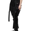 Dolce & Gabbana Black Cotton High Waist Cargo Pants