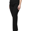 Dolce & Gabbana Black Wool High Waist Boot Cut Dress Pants