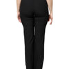 Dolce & Gabbana Black Wool High Waist Boot Cut Dress Pants