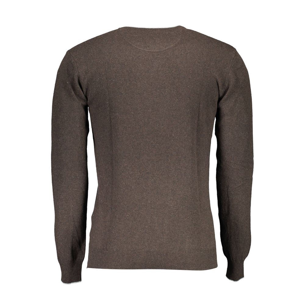 Pull en laine marron pour homme, US POLO ASSN.