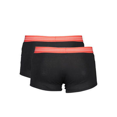 North Sails Black Cotton Men Boxer Shorts
