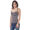John Galliano Grigio Acetato Women Intimate Top