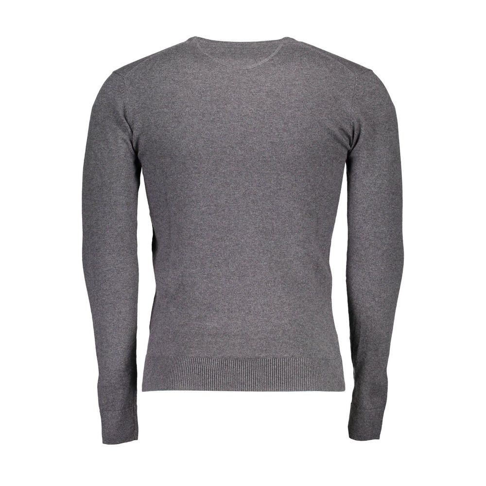 Pull gris en coton pour homme, US POLO ASSN.