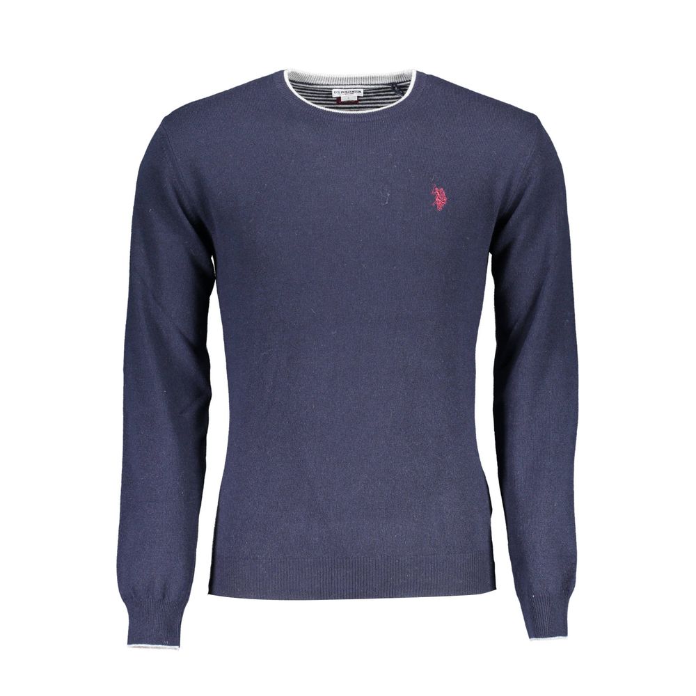 Pull en laine bleu pour homme, US POLO ASSN.