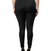 Dolce & Gabbana Black Nylon High Waist Slim Fit Pants