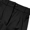 Dolce & Gabbana Black Nylon High Waist Slim Fit Pants