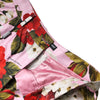 Dolce & Gabbana Pink Floral Print High Waist Hotpants Short