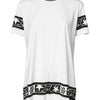 Dolce & Gabbana White #DGMillennials Cotton Crewneck T-shirt