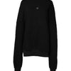 Dolce & Gabbana Black Cotton Crew Neck Sweatshirt Sweater