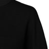 Dolce & Gabbana Black Cotton Crew Neck Sweatshirt Sweater