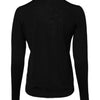 Dolce & Gabbana Black Wool Knit Crew Neck Pullover Sweater