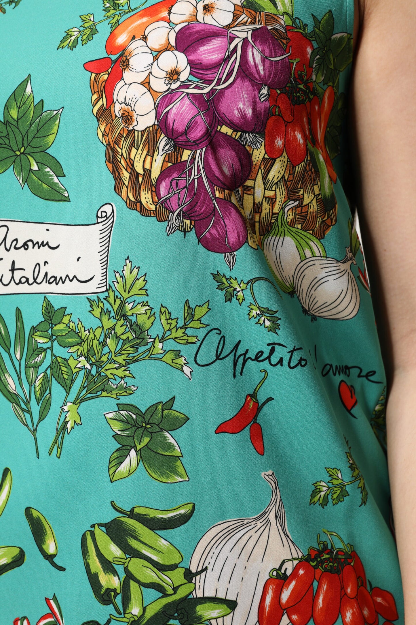 Dolce & Gabbana Multicolor Floral Silk Sleeveless Tank Top