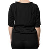 Dolce & Gabbana Black Button Down Short Sleeve Blouse Top
