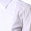 Dolce & Gabbana White Cotton Dress Collared Dress Shirt Top