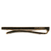 Dolce & Gabbana Gold Tone Brass Crystal Branded Accessory Tie Clip Bar