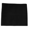 Dolce & Gabbana Black Cashmere Knitted Square Handkerchief Scarf
