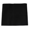 Dolce & Gabbana Black Cashmere Knitted Square Handkerchief Scarf