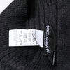 Dolce & Gabbana Black Cashmere Knitted Neck Warmer Foulard Scarf