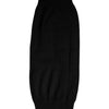 Dolce & Gabbana Black Cashmere Knitted Neck Warmer Foulard Scarf