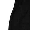 Dolce & Gabbana Black Cashmere Knitted Neck Warmer Foulard Scarf