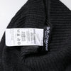 Dolce & Gabbana Black Cashmere Knitted Neck Warmer Foulard Scarf