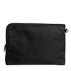 Dolce & Gabbana Black DG Milano Print Nylon Pouch Clutch Bag