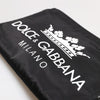 Dolce & Gabbana Black DG Milano Print Nylon Pouch Clutch Bag