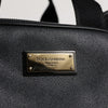 Dolce & Gabbana Black Shoulder Strap Pet Carry Logo Plaque Bag