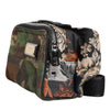 Dolce & Gabbana Multicolor Camouflage Patchwork Logo Waist Fanny Pack Bag