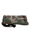 Dolce & Gabbana Multicolor Camouflage Patchwork Logo Waist Fanny Pack Bag