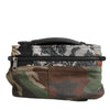 Dolce & Gabbana Multicolor Camouflage Patchwork Logo Waist Fanny Pack Bag