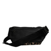Dolce & Gabbana Multicolor Leopard DG Logo Belt Waist Fanny Pack Bag