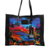 Dolce & Gabbana Multicolor Graphic Printed Top Handle Shopping Tote Bag