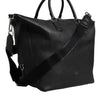 Dolce & Gabbana Black Calfskin Leather Hand Shoulder Duffle Bag