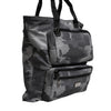 Dolce & Gabbana Gray Camo Cotton Multiple Compartments Tote Bag