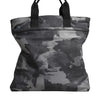 Dolce & Gabbana Gray Camo Cotton Multiple Compartments Tote Bag