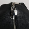 Dolce & Gabbana Black Calfskin Leather Hand Shoulder Duffle Bag