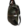 Dolce & Gabbana Military Green Patchwork Rucksack Backpack Bag