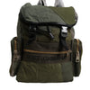 Dolce & Gabbana Military Green Patchwork Travel Backpack Bag