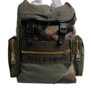 Dolce & Gabbana Military Green Patchwork Travel Backpack Bag