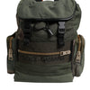 Dolce & Gabbana Military Green Patchwork Travel Backpack Bag
