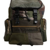 Dolce & Gabbana Military Green Patchwork School Backpack Bag