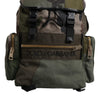 Dolce & Gabbana Military Green Patchwork Travel Backpack Bag